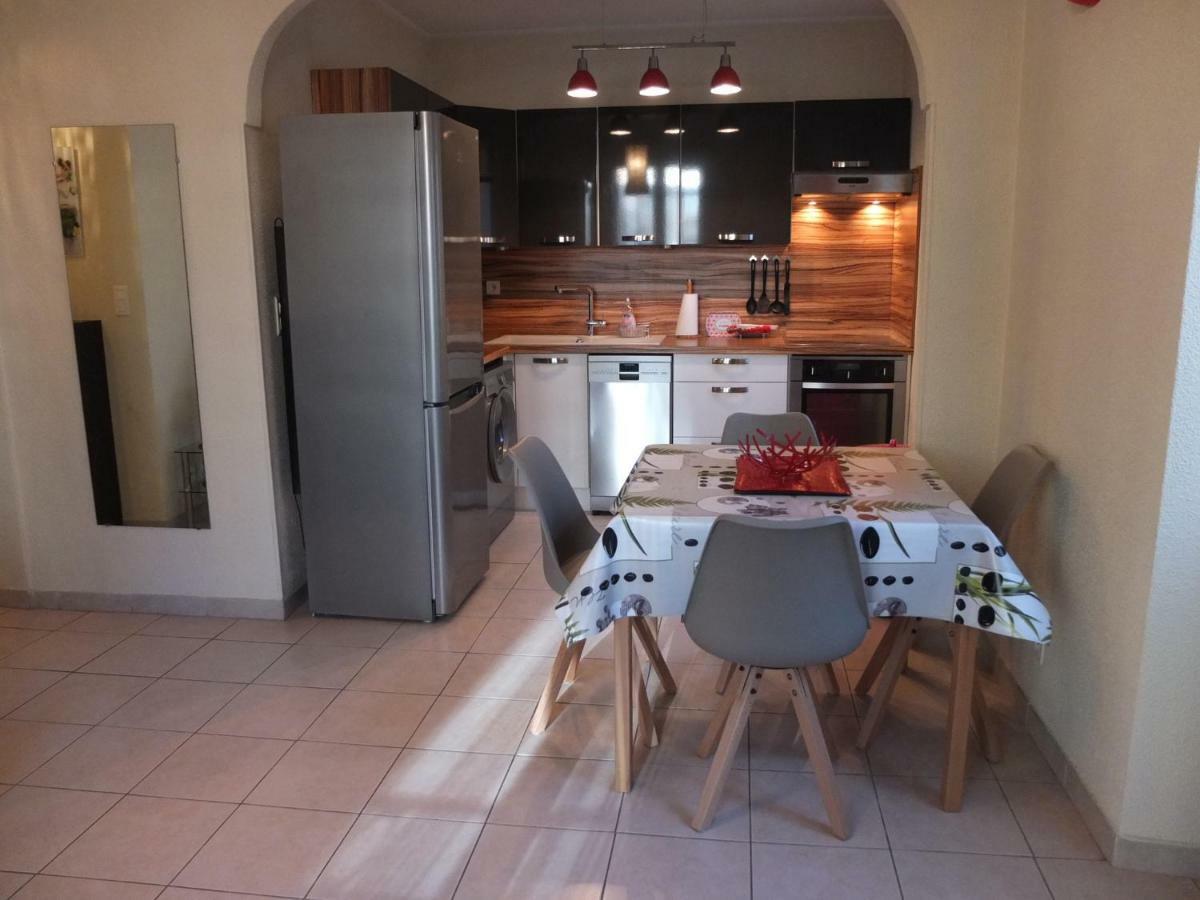 Appartement Le Cernuschi Rdc Menton Exterior photo